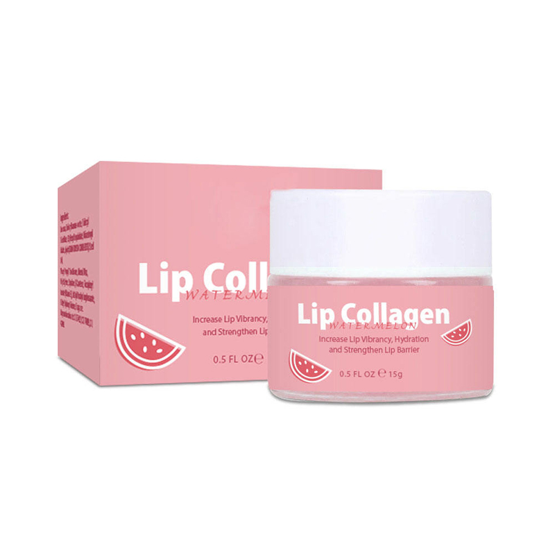 Lip Collagen Night Idratante Nutriente Riparatore Balsamo per labbra all'anguria Maschera per dormire