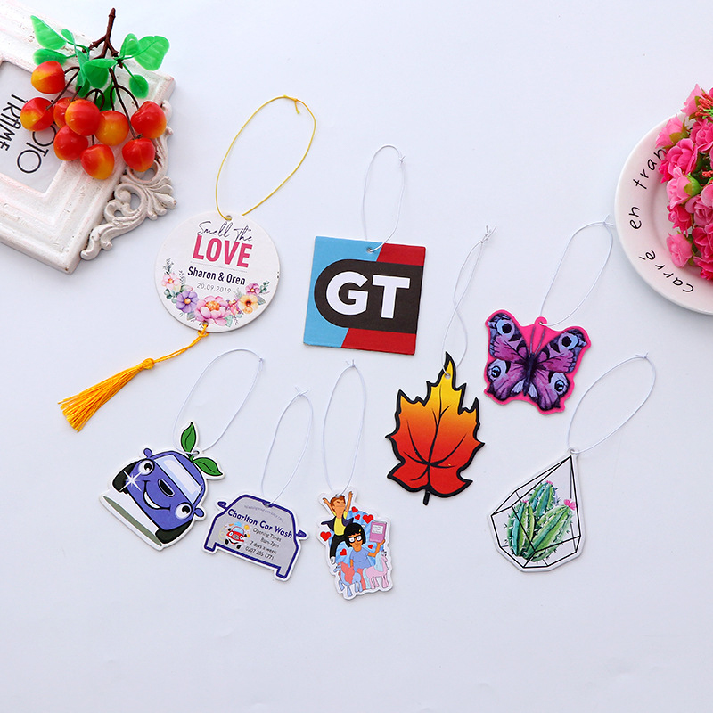 Design divertente deodorante per auto/deodorante in carta/deodorante da appendere