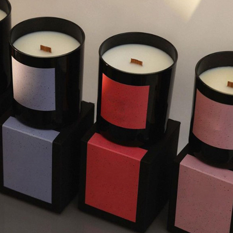 Candela profumata con cera di soia e olio essenziale da 220 g, tazza dal fondo spesso, ecologica, senza fumo, confezione regalo di fascia alta.