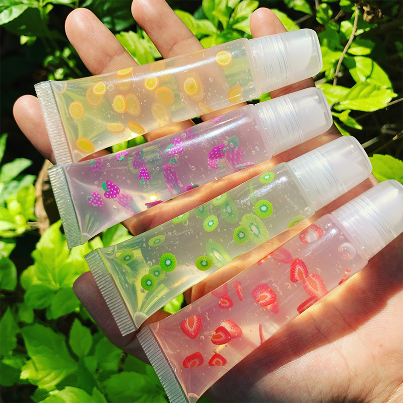 Lucidalabbra trasparente vegano 12 colori