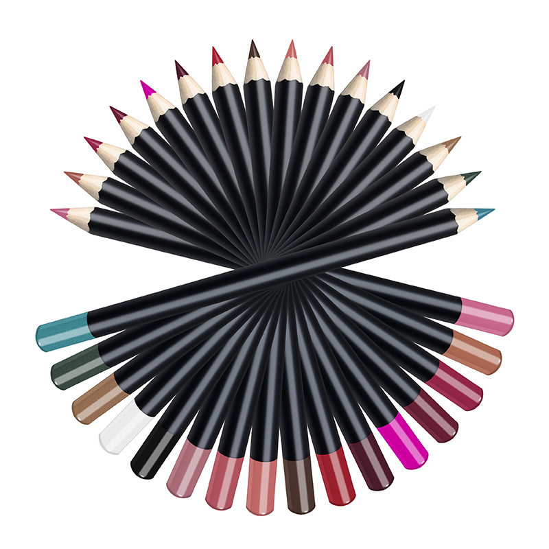 Matita per labbra Eyeliner con funzione 3 in 1 Disponibile Matita per labbra in 21 colori Rossetto Senza logo